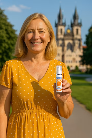 Cliente usando o produto